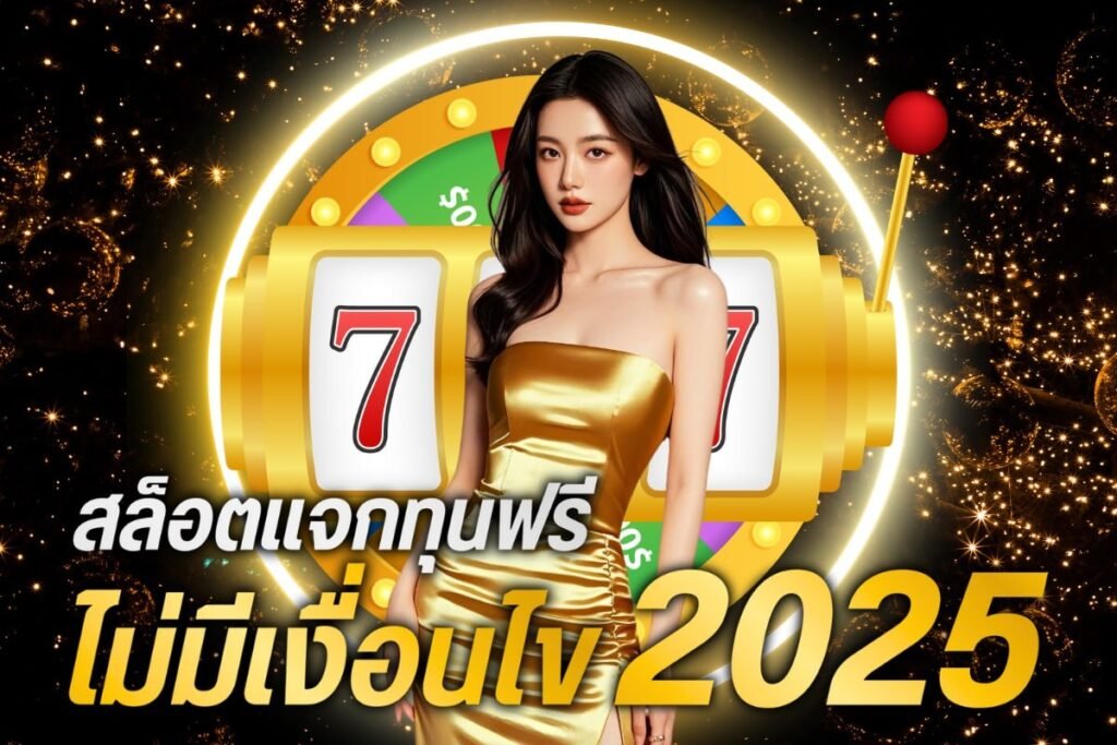สล็อตแจกทุนฟรี ไม่มีเงื่อนไข 2025