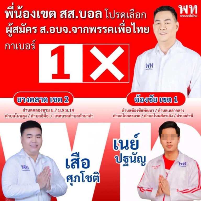 ปฐนัญ จันดอน สมาชิกพรรคเพื่อไทยโดนหมายจับในคดีที่เกี่ยวข้องเว็บพนัน