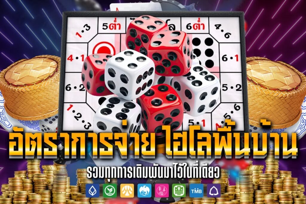 อัตราการจ่าย ไฮโลพื้นบ้าน